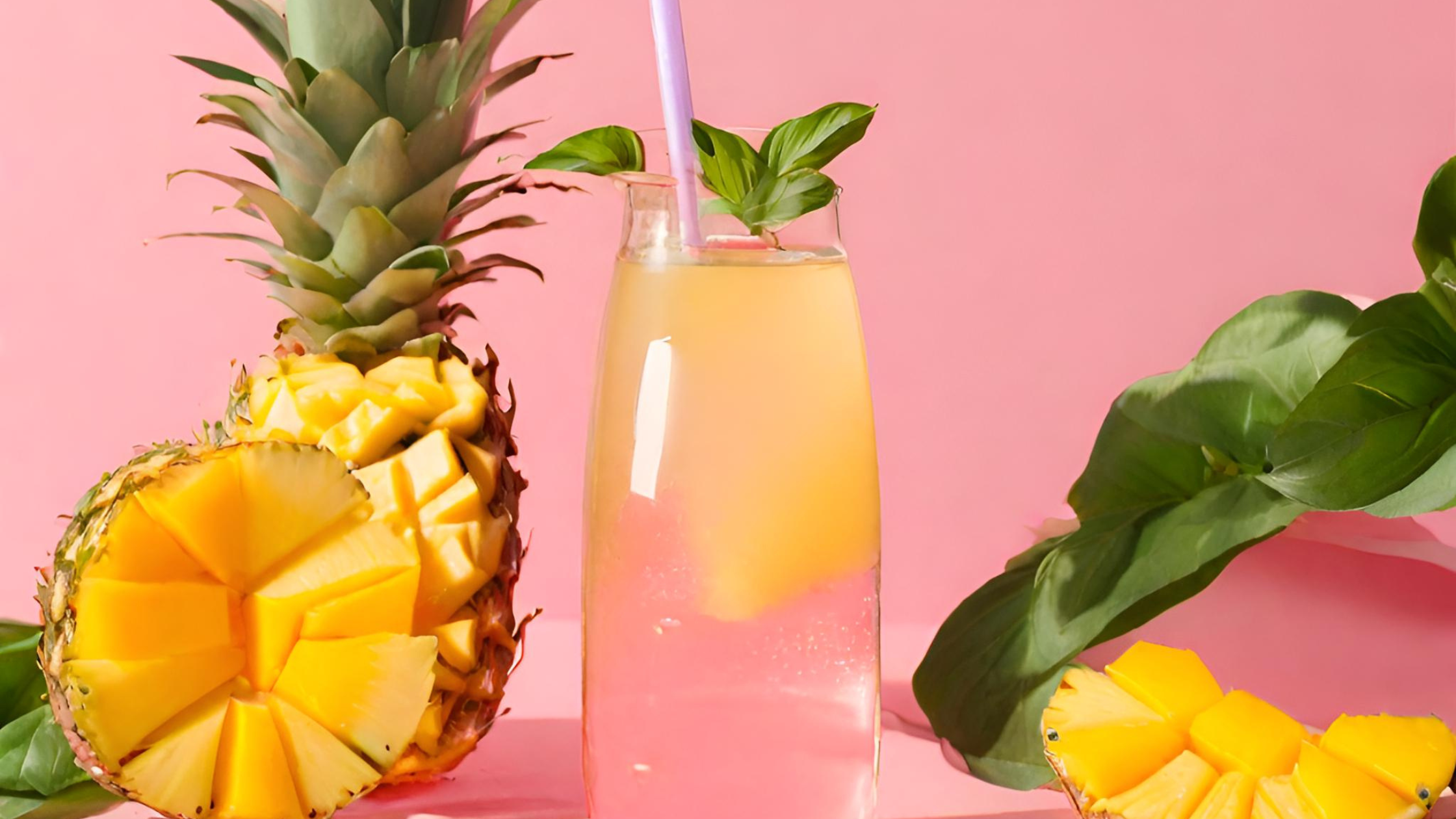 Tropical Vitality Burst: Skinny Water Sunrise Splash
