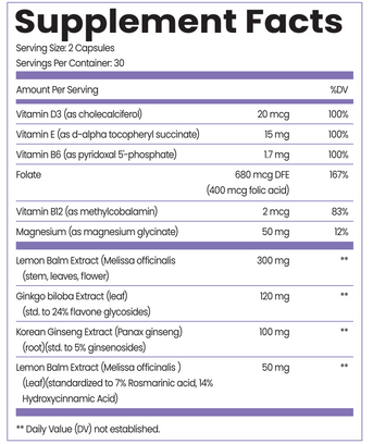 Meno Brain Support