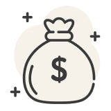 Money bag icon
